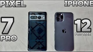 iPhone 12 Pro Max vs Pixel 7 Pro:Review,Speed Test and Comparison