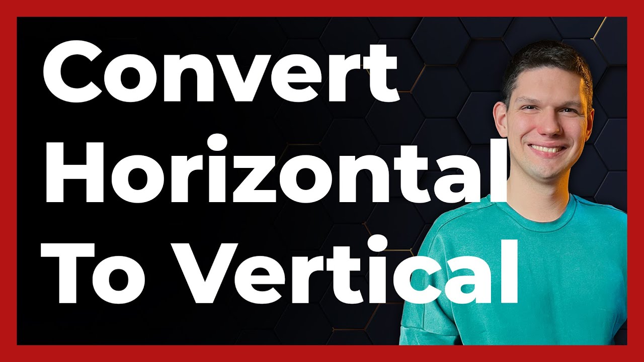 How to Convert HORIZONTAL Video to VERTICAL in CapCut - Full Guide ...