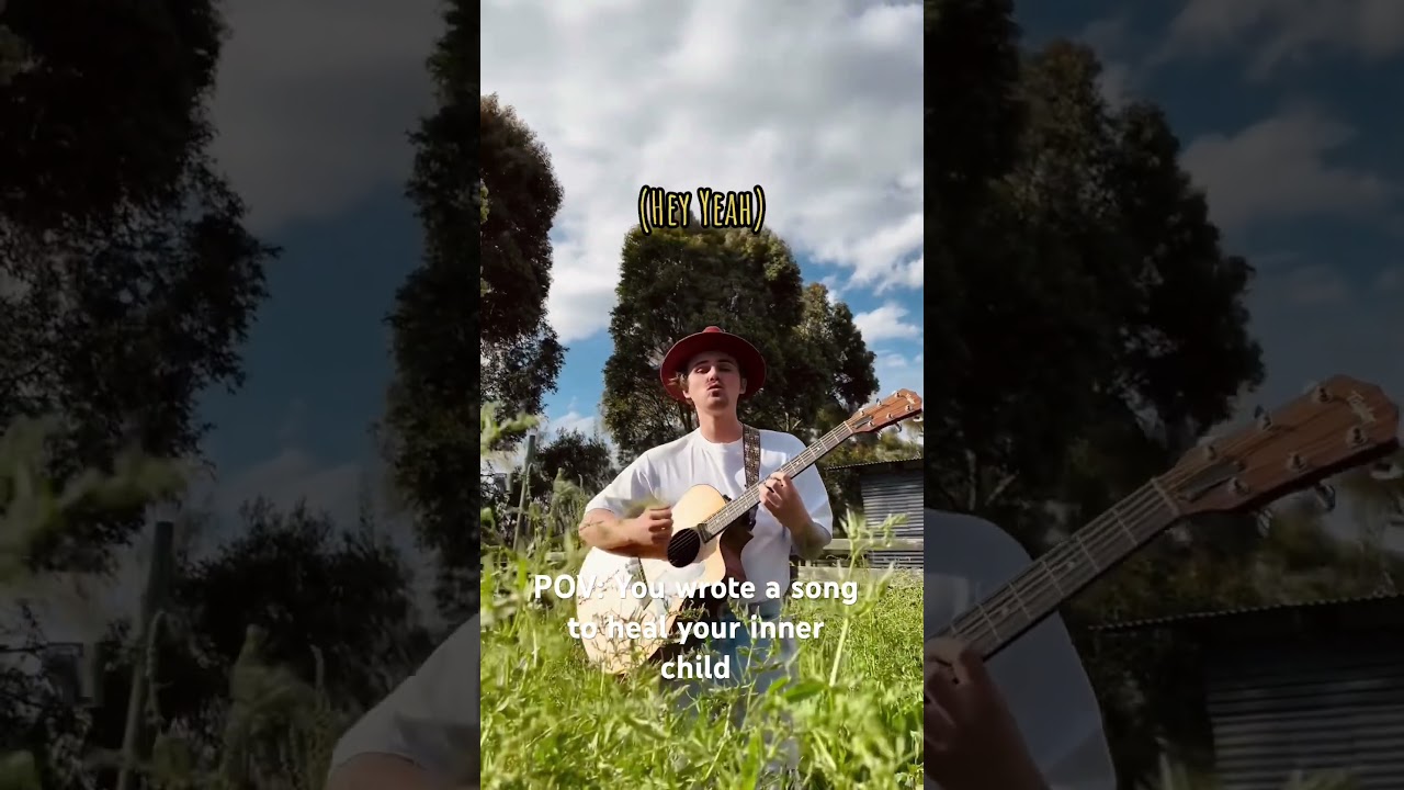 POV: You wrote a song to heal your inner child 