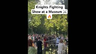 This Medieval Fight Show Felt Real ⚔️ in Russia | Russia Vlog | Student Life in Russia 🇷🇺