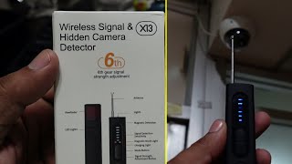 X13 Wireless Signal & Hidden Camera Detector screenshot 5