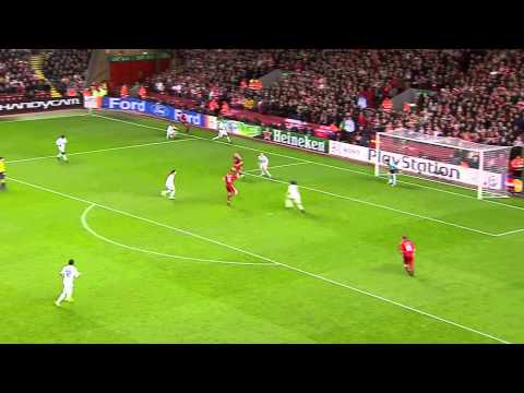 Steven Gerrard EPIC goal vs Real Madrid - 2009