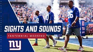 Sights and Sounds: Giants legends return for Fantennial Weekend