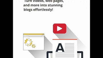 Create Blogs from any sources with AI!