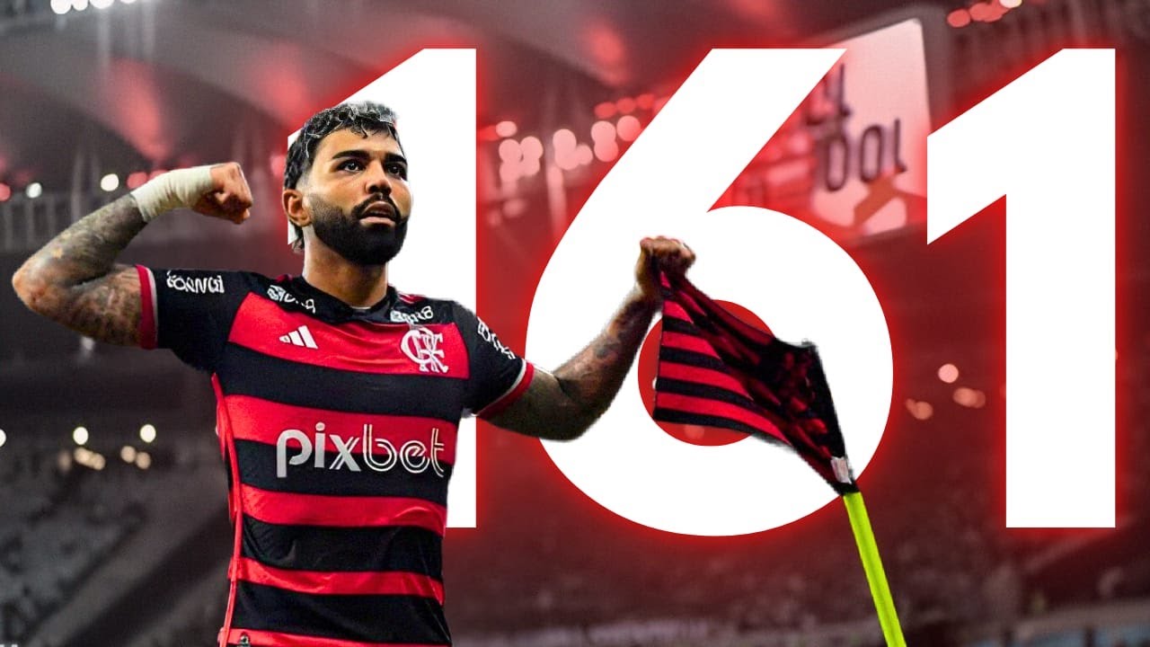 Todos os 161 GOLS do GABIGOL pelo FLAMENGO