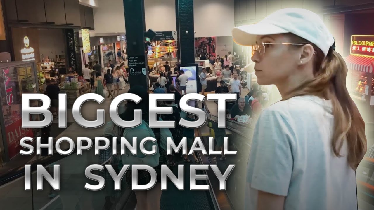 Macquarie Centre in Sydney walk around