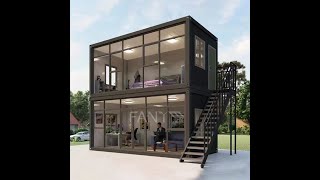 Fanye Prefab Shipping Container Mobile Homes Modular Storage Shed Prefab Houses Modern Earthquake