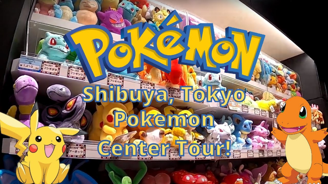 Pokemon Center Tour in Japan's Shibuya, Tokyo!