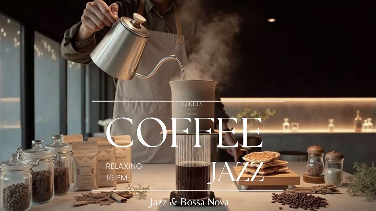 Расслабляющая кафе-музыка для учебы, работы или спокойного сна