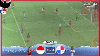 Indonesia vs Panama ○ Pro League Soccer [nostalgoal highlights]