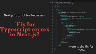 Fixing EVERY Typescript error in Next.js (2024)