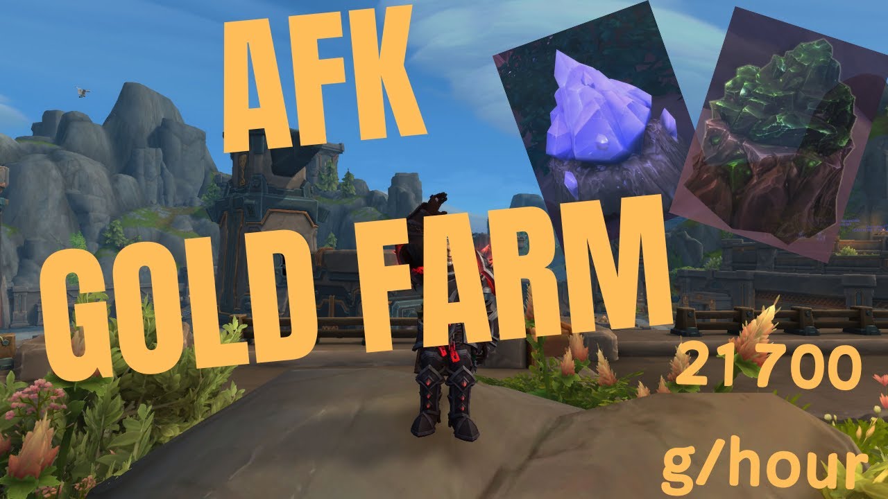 LE meilleur goldfarm 95% AFK jusqu'à Midnight !!!!! (~20k gold/heure)