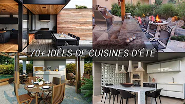 Quel meuble pour une cuisine d'été ?