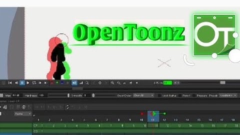 Simple Animation: How to Make a Walking Stickman in OpenToonz for Beginners🔥