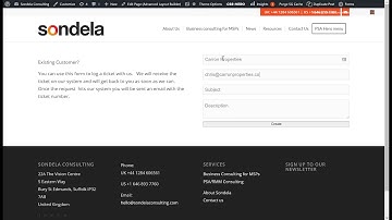 Autotask Ticket Plugin for Wordpress