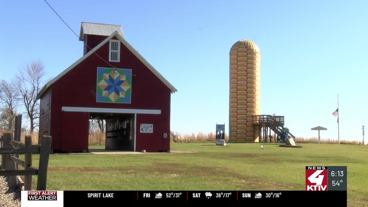 Iowa's highest point gets new corn silo attraction