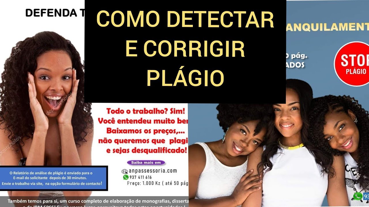 COMO CORRIGIR PLÁGIO NO SEU TRABALHO ?