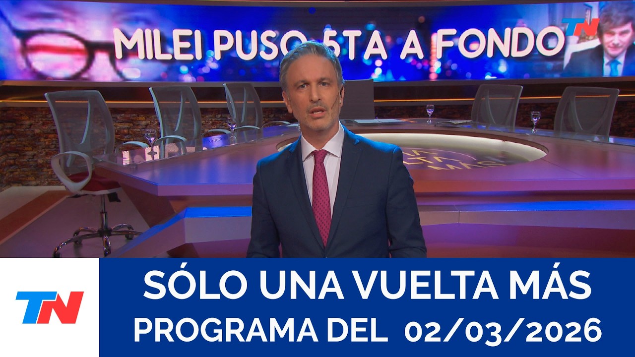 SÓLO UNA VUELTA MÁS I (Programa completo del 02/03/2026)