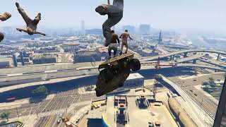 GTA 5 Ultimate Ragdoll Compilation – Wild Falls &amp; Extreme Parkour#gta5 #gaming #gta  
