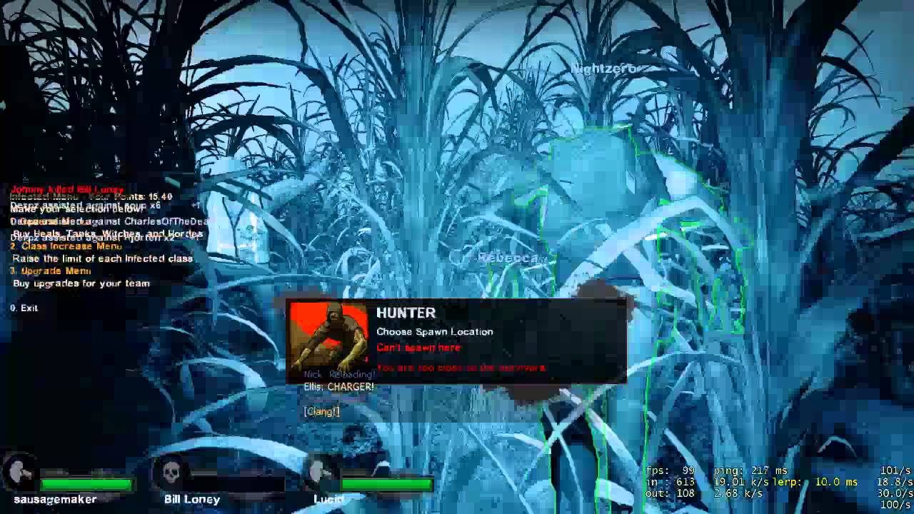 Left 4 dead 2-gcftw Hard Rain hunter high pounces 2