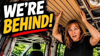 We Had ONE Job This Week… Fit The Campervan Ceiling! | VIOFO A329WW Van Install