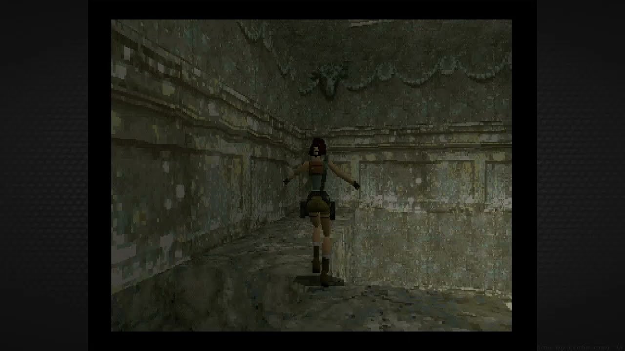 PS1 Tomb Raider 1: Matrix Laura Glitch?