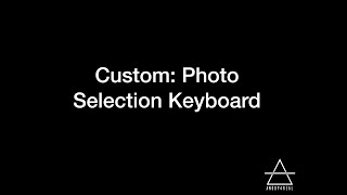 Swift: Custom Photo Selection Keyboard screenshot 1
