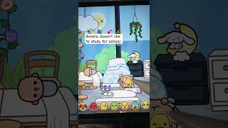 Amelia doesn’t like to study for school role play in toca! #roleplay #tocarp #tocaboca #toca