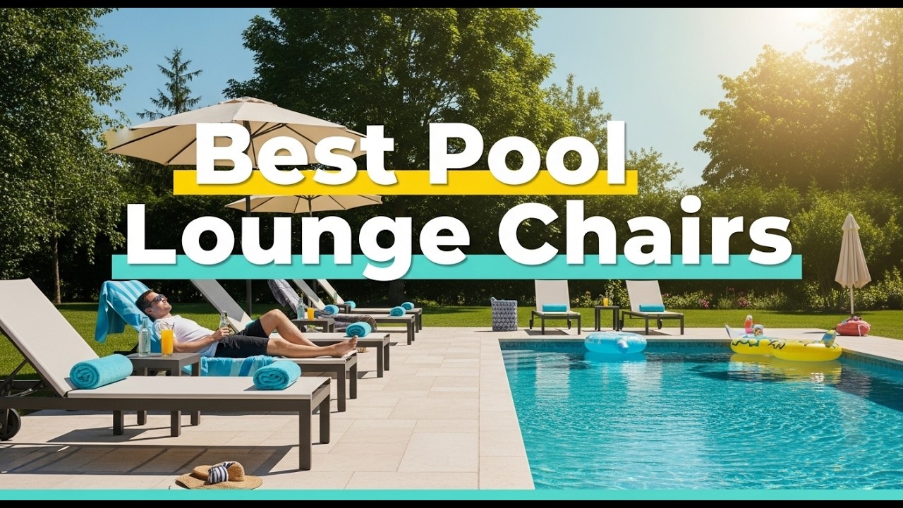 Pool Seating Size TOP 5 Best Pool Lounge Chairs 2026 | The Most Popular Pool Lounge ...