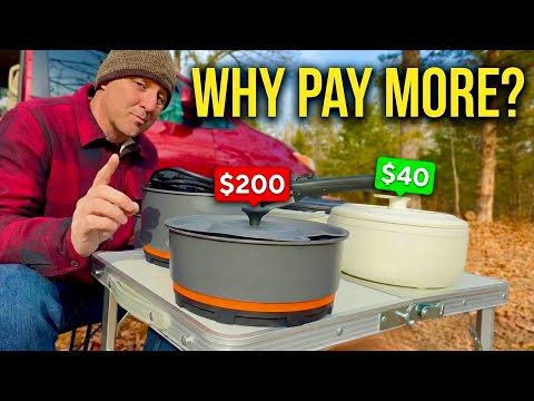 DON’T Pay the “Camping Gear Tax!” | $40 vs $200 Kitchen Setup