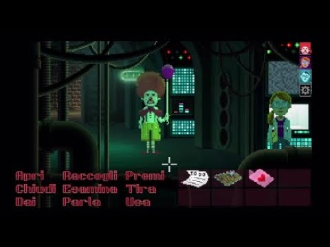 Vidéo: Le Nouveau DLC De Thimbleweed Park Vous Permet De Réveiller Le Discours Juron De Ransome The Clown