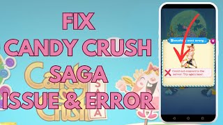 Celebrity How to FIX Errors in Candy Crush Saga iPhone (2024) | Candy Crush Saga Not Working Wealth