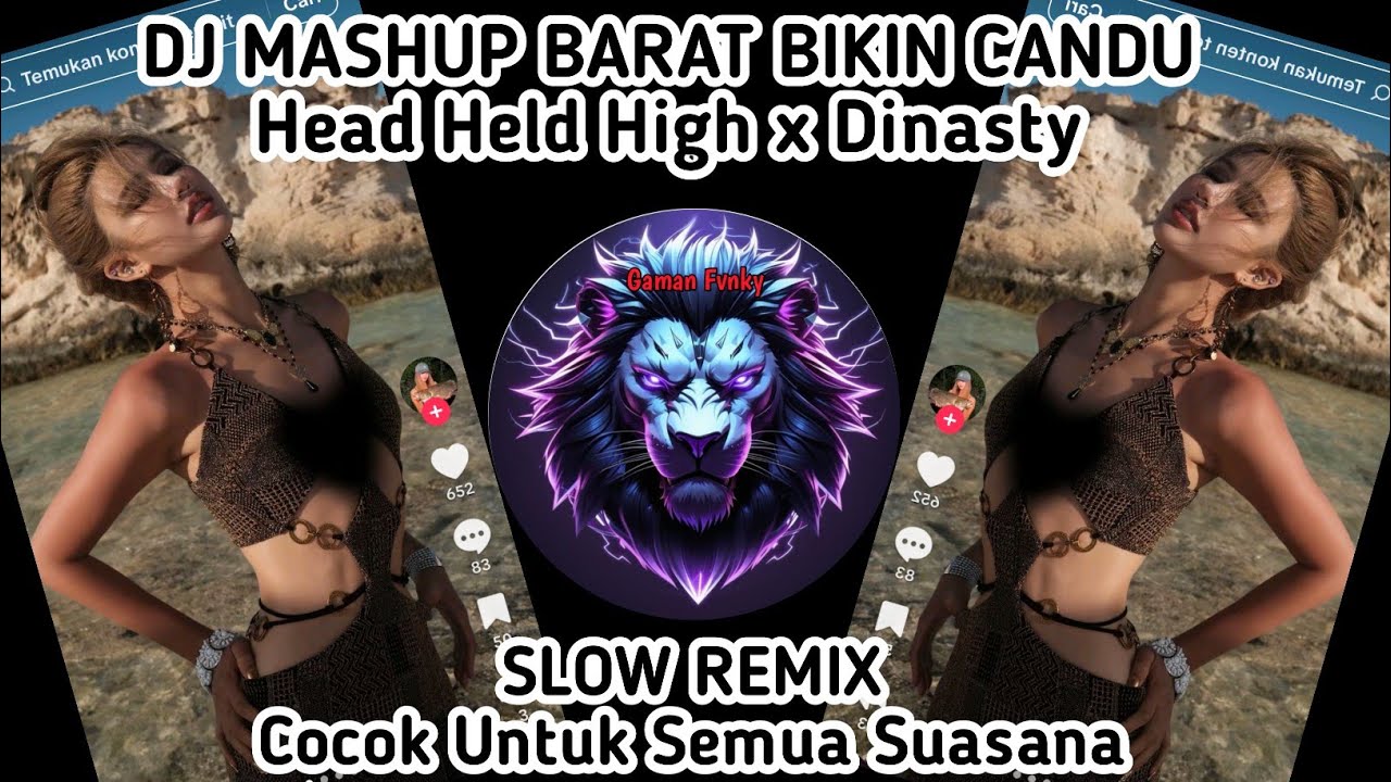 DJ HEAD HELD HIGH X DINASTY MASHUP SLOW REMIX FUL BASS🔥 || VIRAL TIKTOK TERBARU 2026‼️