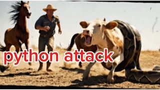 Brave Heroes Save Farmer’s Cow From Deadly Giant Python in Texas 🐍 | Animal Aid USA Rescue