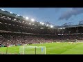 Manchester united fans sing weve seen it all weve won the lot against sevilla 13042023