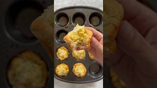 *Easy Recipe* Buttermilk Biscuit Breakfast Cups with Scrambled Eggs & Cheese - Happy Bake Day *Easy Recipe* Buttermilk Biscuit Breakfast Cups with Scrambled Eggs & Cheese - Happy Bake Day