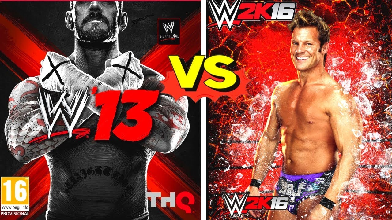 WWE 13 Finishers VS WWE 2K16 Finishers Comparison