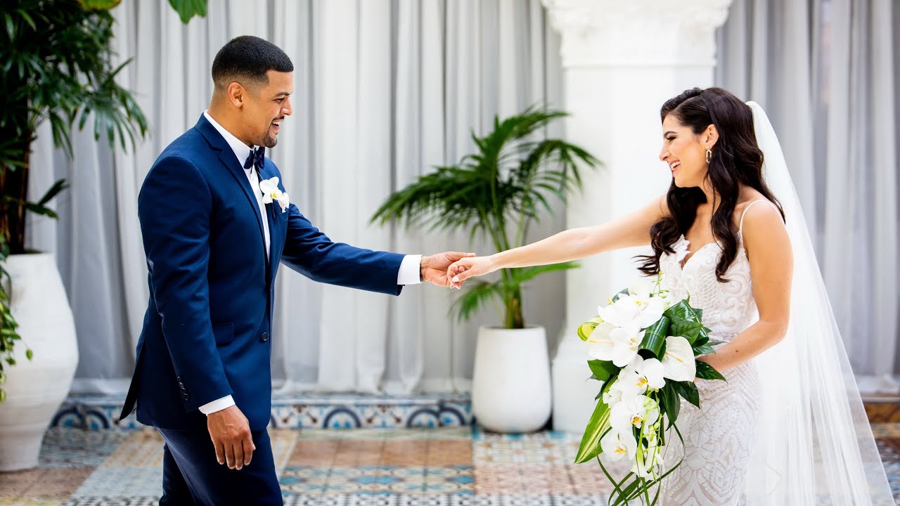 Ashley & Marques Stylish Ebell Club Long Beach Wedding Video