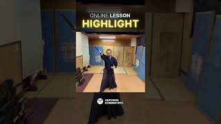 The Timing You Dodge is Difficult #katana #onlinelessons