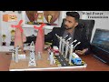Electrical mini projects with low cost  how to make wind power plant working model