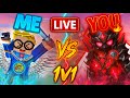 Insane 1V1 with YOU in Blockman Go Bedwars! PC vs Mobile 🔥💻