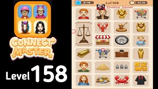 Connect Master Match Puzzle level 158 Guide Walkthrough Solution