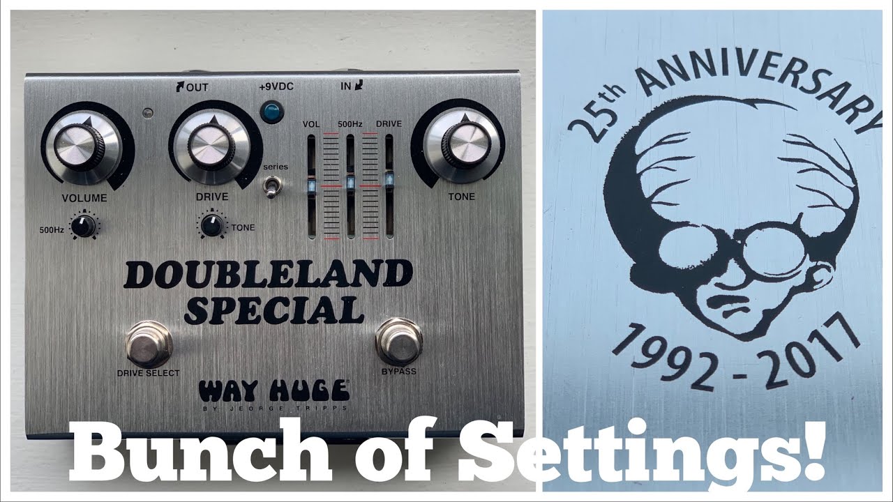Tweaking the Ultra Versatile DOUBLELAND Special OVERDRIVE Pedal