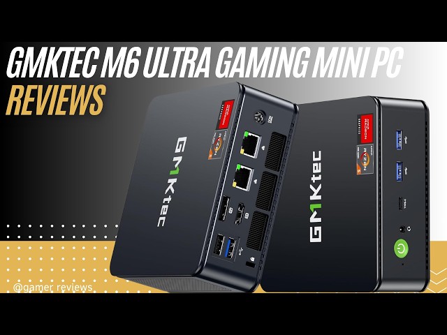 GMKtec M6 Ultra Mini PC Review | Ryzen 7640HS Gaming