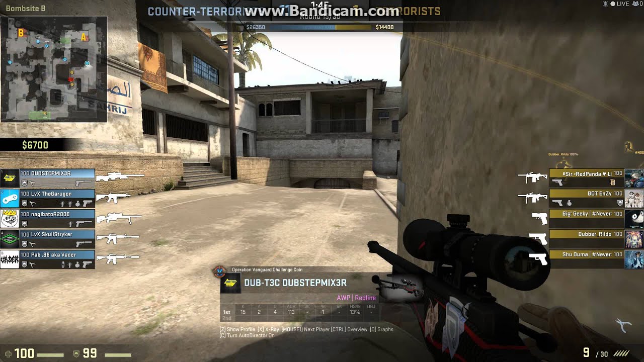 CSGO fastest AWP Ace