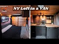 COOLEST Gamer Stealth Van Tour - NY Loft Vibes