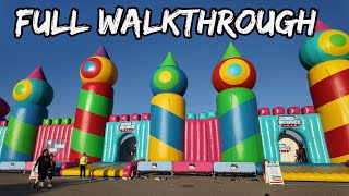 The Big Bounce America 2024 Venue And Main Bounce House - Full Walkthrough Alameda, Ca