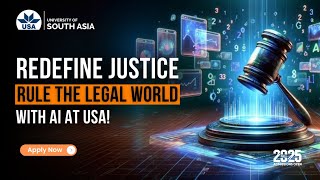 Speed. Precision. AI. The Future of Law Starts Here! | Admissions Open Fall 2025