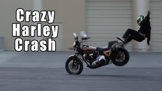 Famous Crazy Harley Crash With Epic Save // Lands On Feet Like A Ninja Wealth