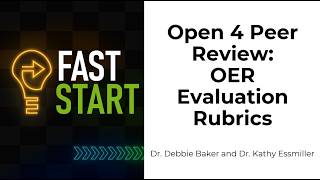 Open 4 Peer Review: OER Evaluation Rubrics